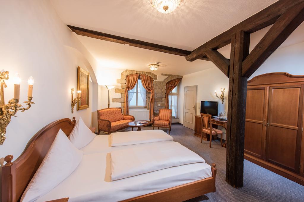 Hotel Goldener Loewe Meißen 외부 사진